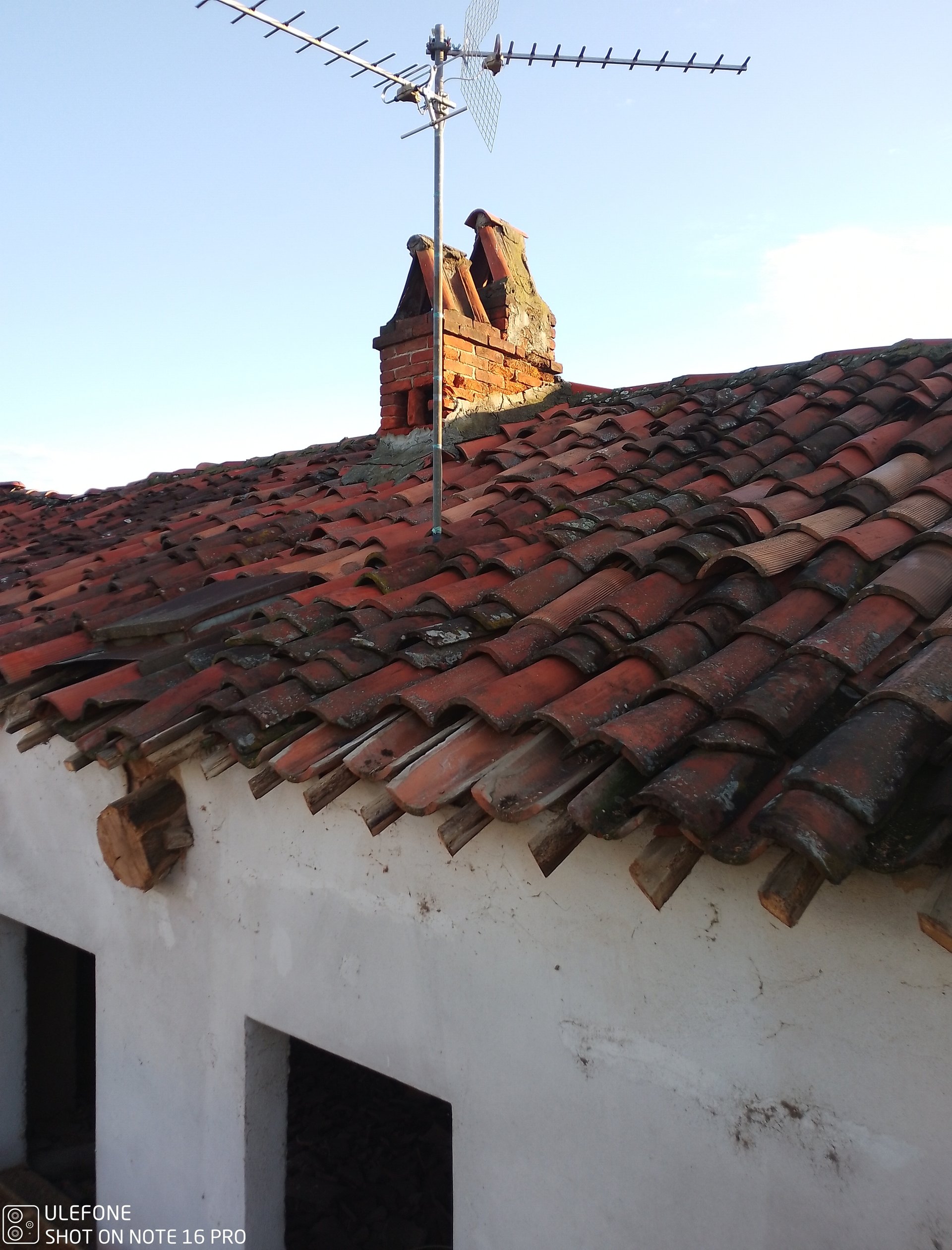 Rifacimento tetto villa Vercelli — fase di cantiere 2