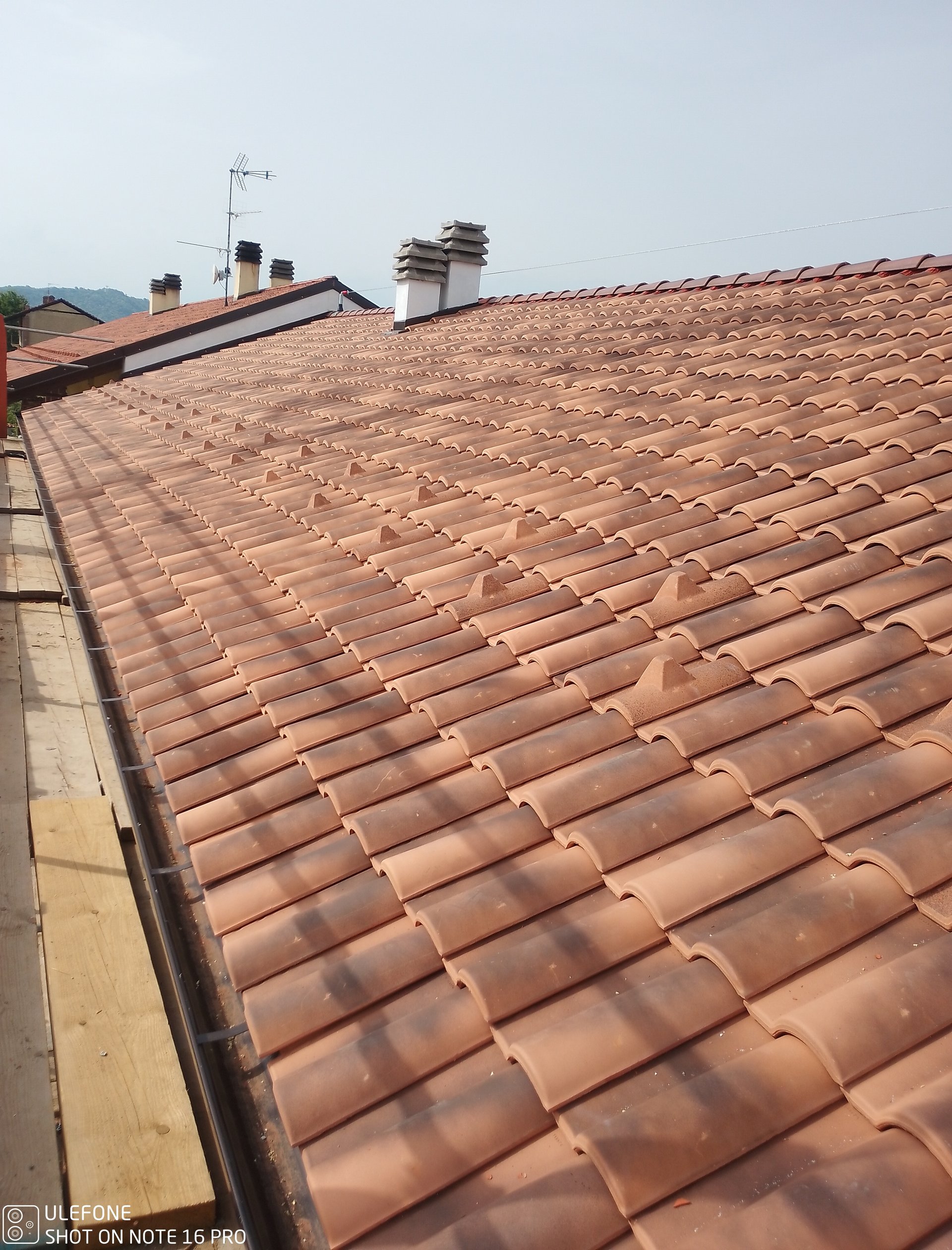 Rifacimento tetto villa Vercelli — fase di cantiere 7