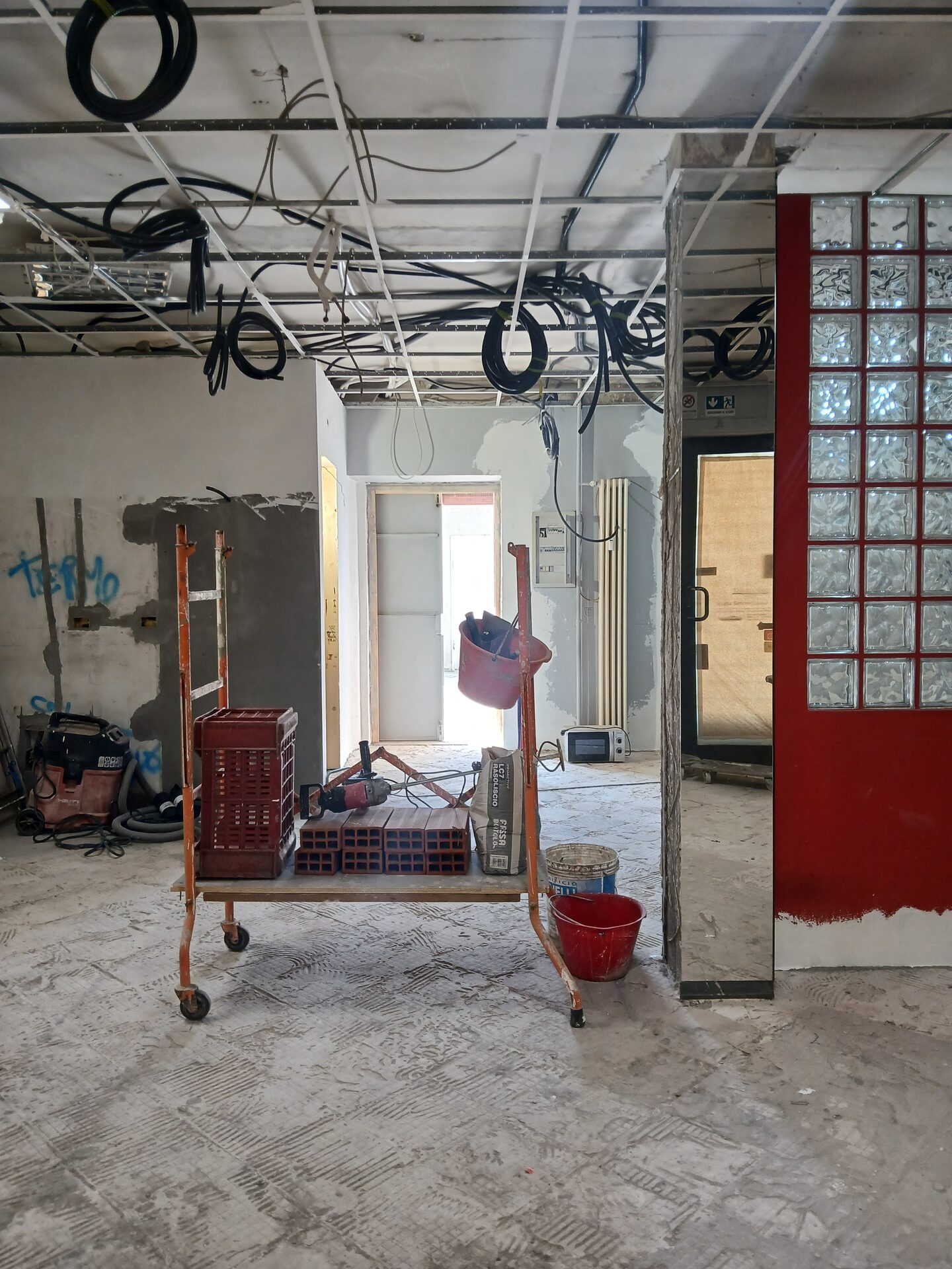 Ristrutturazione studio medico Settimo Torinese — cantiere 6