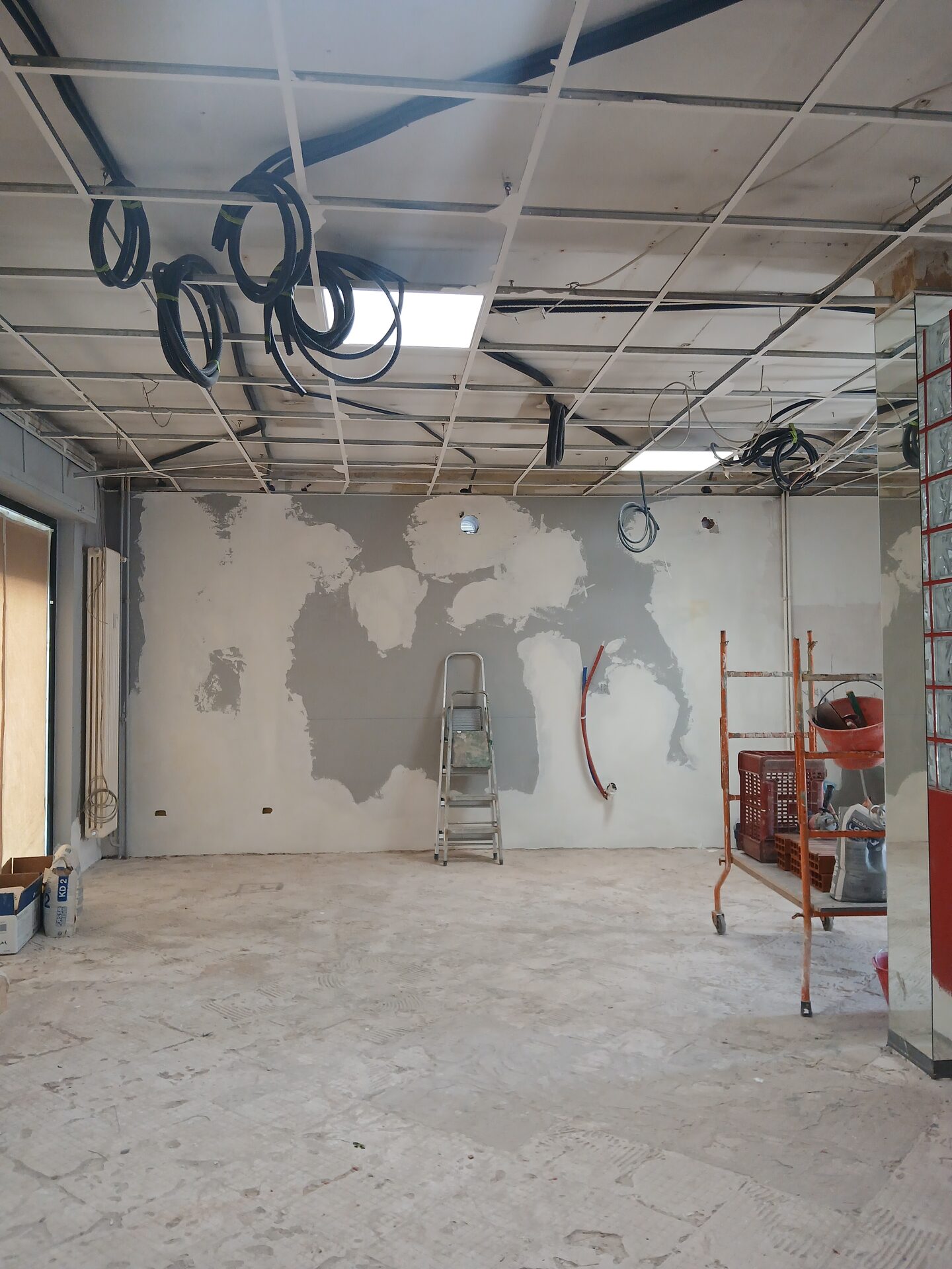 Ristrutturazione studio medico Settimo Torinese — cantiere 7